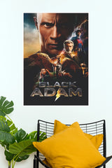 Black Adam Movie Poster | DC Superhero Wall Art | Action Movie Decor  (Hollywood  Poster)