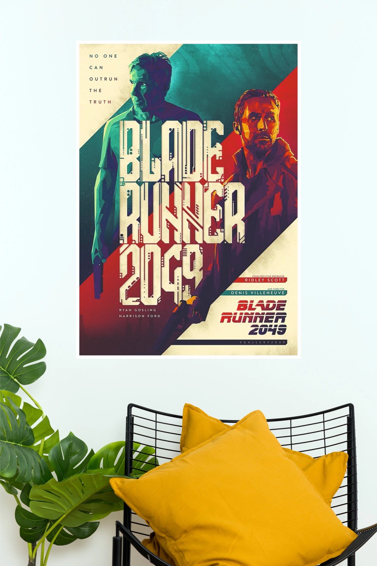Blade Runner 2049 Movie Poster | Futuristic Sci-Fi Wall Art | Ryan Gosling Poster  (Hollywood  Poster)