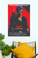 Stallone Cobra Vintage Action Movie Wall Poster – Retro Hollywood Canvas Poster  (Hollywood  Poster)