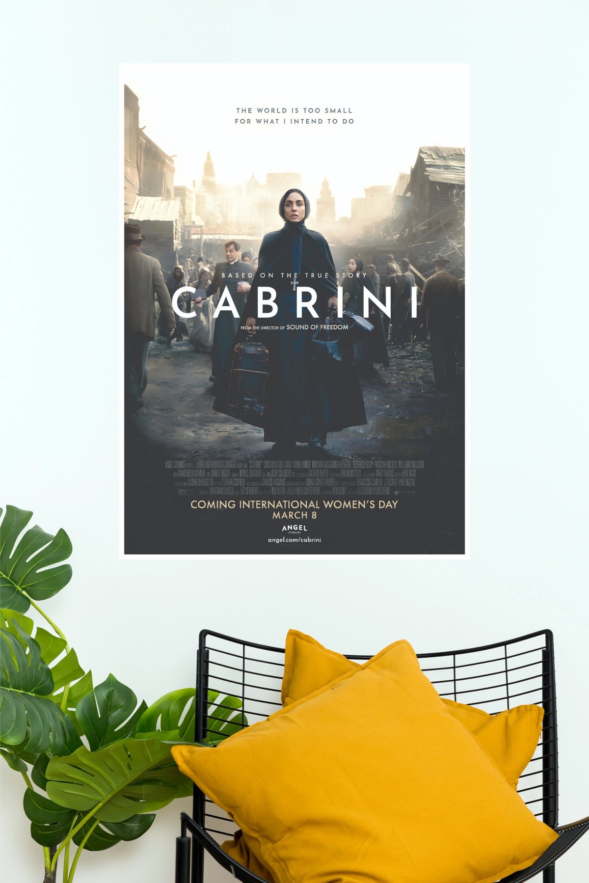 Cabrini Inspirational Movie Wall Poster – Motivational Biography Canvas Poster(Hollywood  Poster)