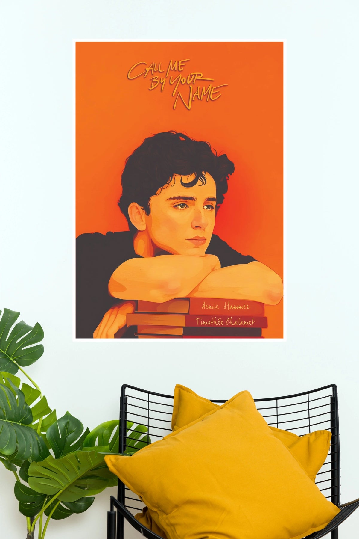 Call Me by Your Name Vintage Movie Wall Poster – Romantic Cinema Canvas Poster (Hollywood  Poster)