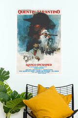 Django Unchained Vintage Movie Poster – Western Cinema Digital Print (Hollywood   Poster)