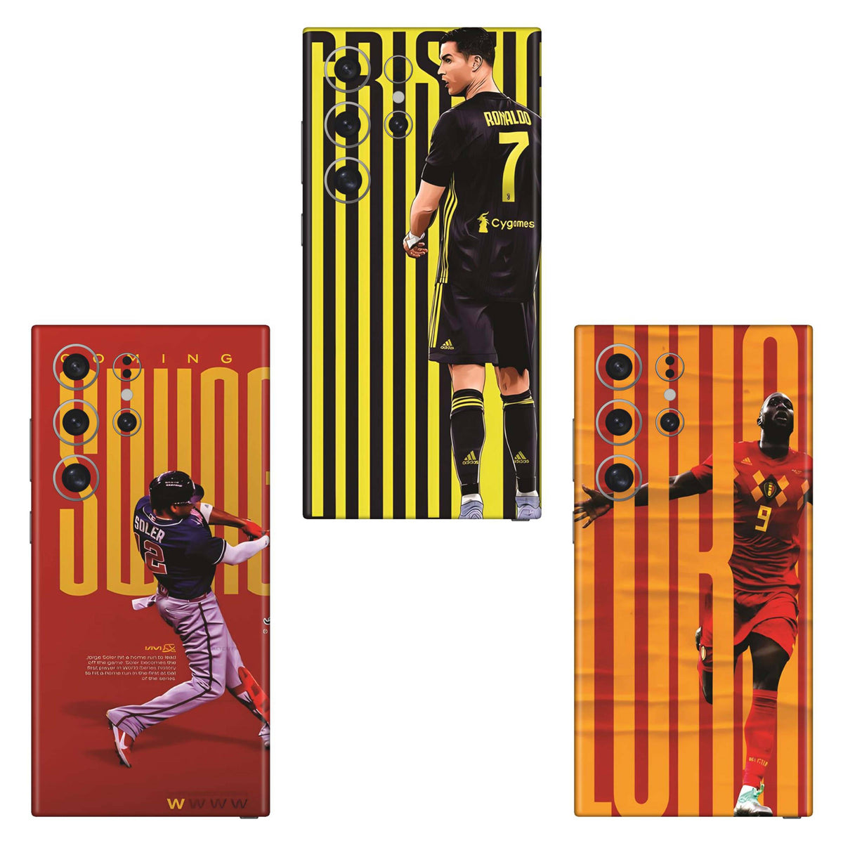 Combo 125 Mobile Skin Pack Of 3 Combo