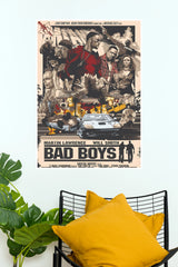 Bad Boys Action Movie Poster – Premium Digital Print (Hollywood Poster) (