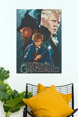 Fantastic Beasts: The Crimes of Grindelwald Movie Poster | Wizarding World Fantasy Wall Art (Hollywood  Poster)
