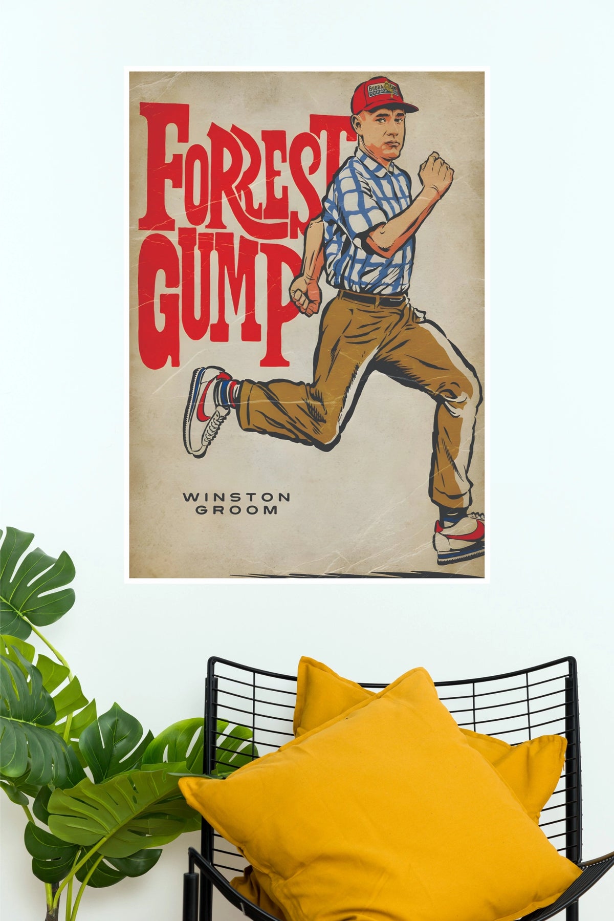 Forrest Gump Movie Poster – Classic Tom Hanks Vintage Wall Art [Hollywood  poster ]