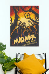 Mad Max Fury Road Movie Poster – Vintage Action Movie Wall Art  (Hollywood  Poster)