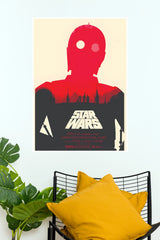 Star Wars Galactic Legacy Minimalist Poster – Sci-Fi Movie Wall Art  (Hollywood  Poster)