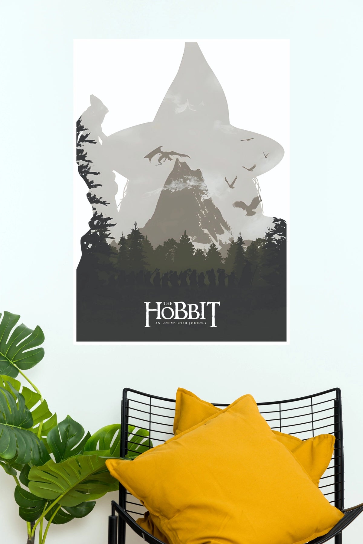 The Hobbit Mountain Adventure Poster  (Hollywood  Poster)
