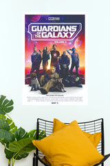 Guardians of the Galaxy Vol. 3 – Premium Digital Printed Poster ( Hollywood Poster)