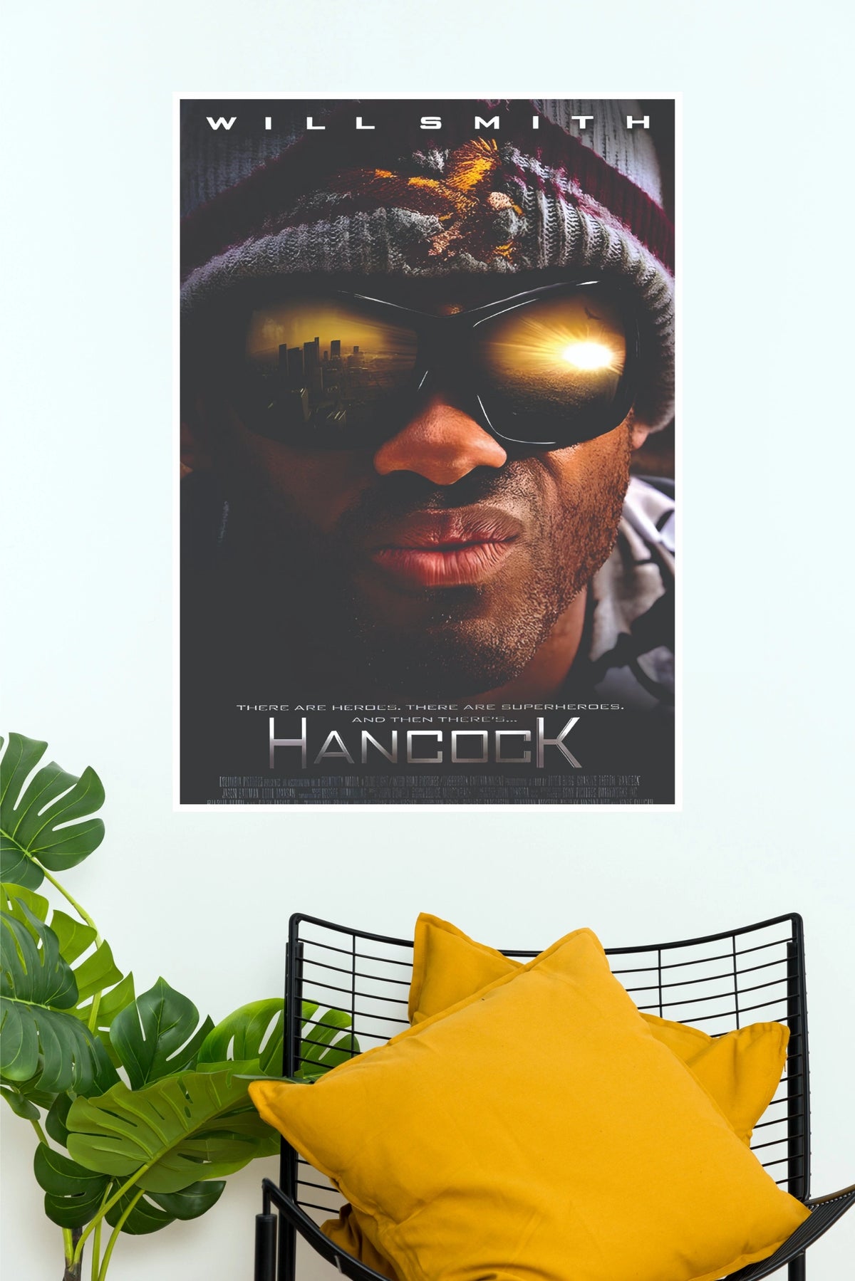 Hancock – Premium Digital Printed Movie Poster ( Hollywood Poster)