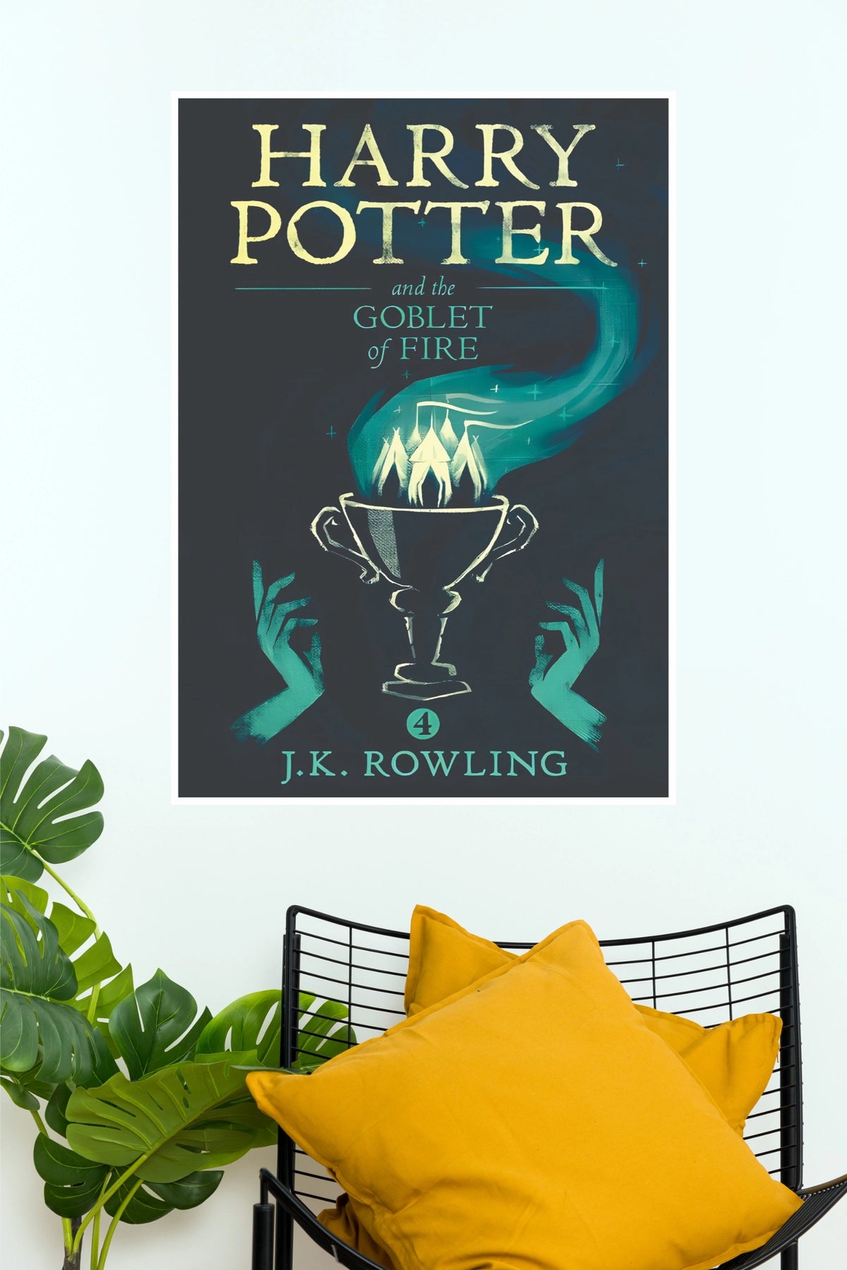 Harry Potter Goblet of Fire Vintage Wall Poster( Hollywood Poster)