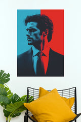 Henry Cavill Modern Pop Art Poster | Stylish Celebrity Wall Art (Hollywood  Poster)