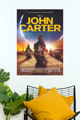John Carter Movie Poster – Vintage Sci-Fi Adventure Wall Art (Hollywood Poster)