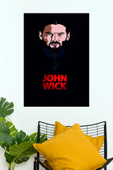 John Wick Movie Poster – Premium Wall Art Print (Hollywood Poster)