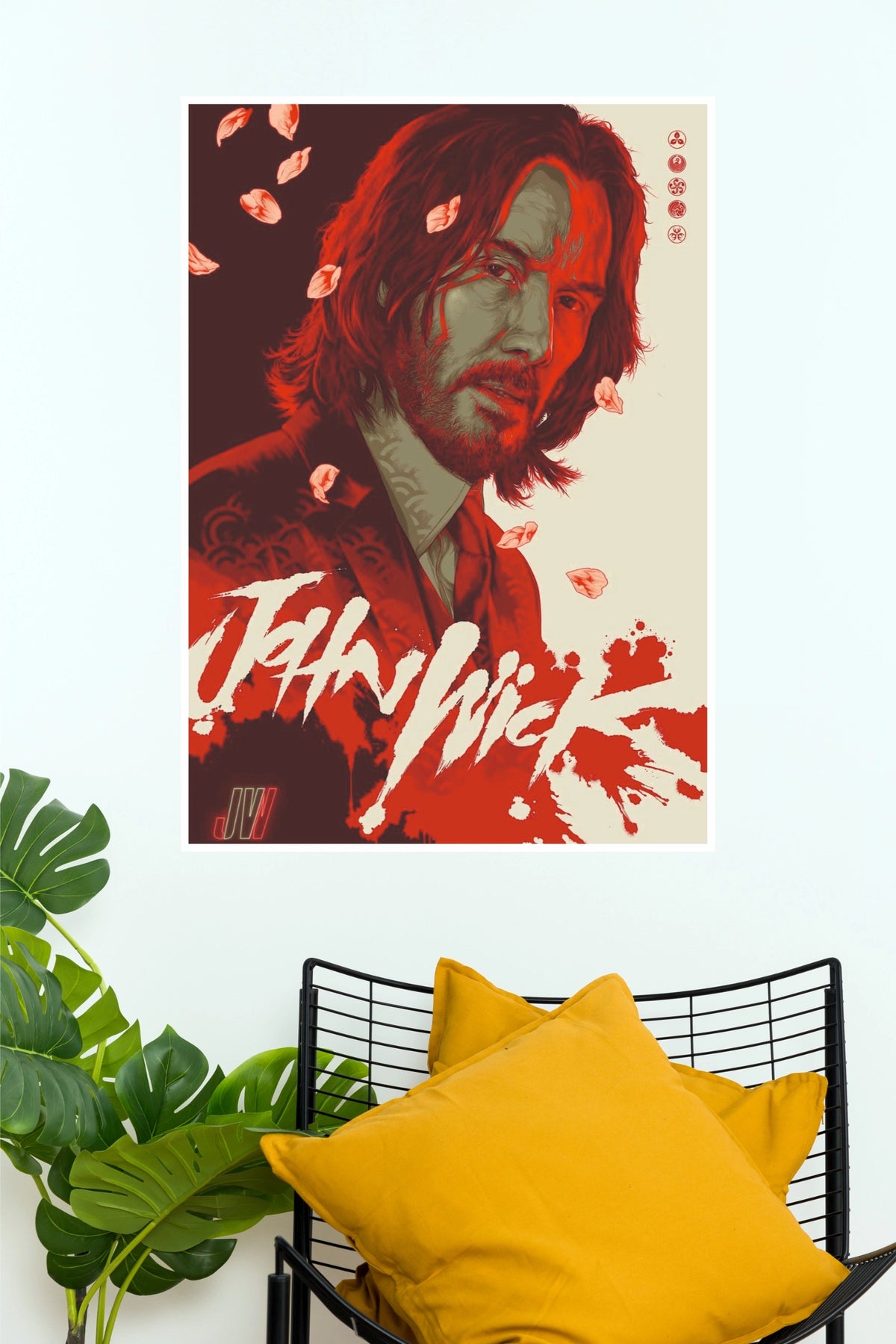 John Wick Chapter 4 Poster – Japanese Style Cinematic Wall Art (Hollywood Poster)