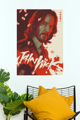 John Wick Chapter 4 Poster – Japanese Style Cinematic Wall Art (Hollywood Poster)