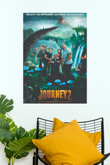 Journey 2: The Mysterious Island Movie Poster | Adventure Fantasy Wall Art ( Hollywoosd   Poster)