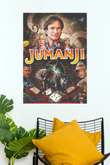 Jumanji 1995 Classic Adventure Movie Poster (Hollywood  Poster)