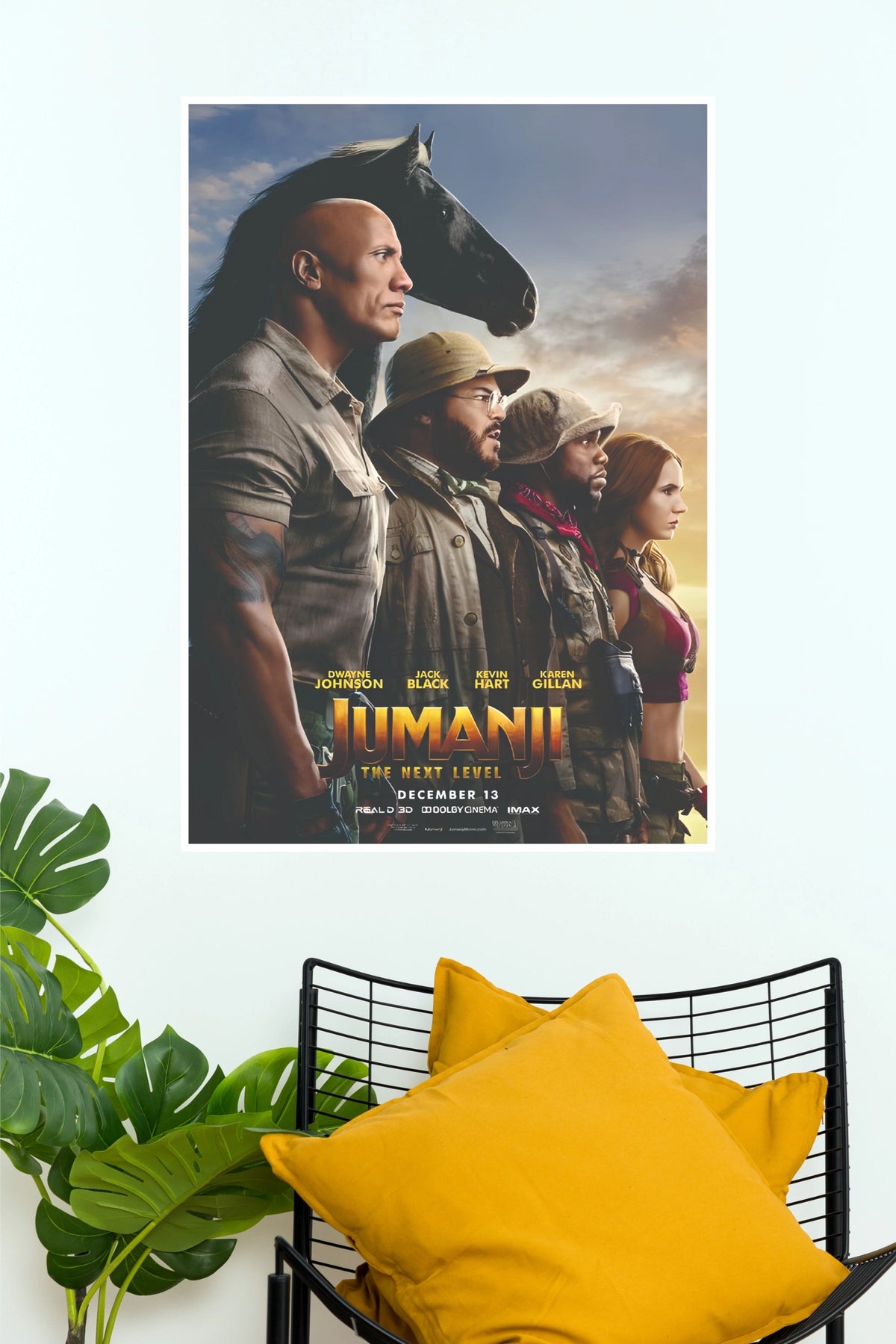 Jumanji The Next Level Movie Poster | Adventure Movie Wall Art – Poster Velley (Hollywood  Poster)