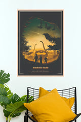 Jurassic Park Dinosaur Adventure Vintage Wall Poster (Hollywood  Poster)