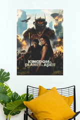Kingdom of the Planet of the Apes Poster – Cinematic Wall Art (Hollywood Poster)
