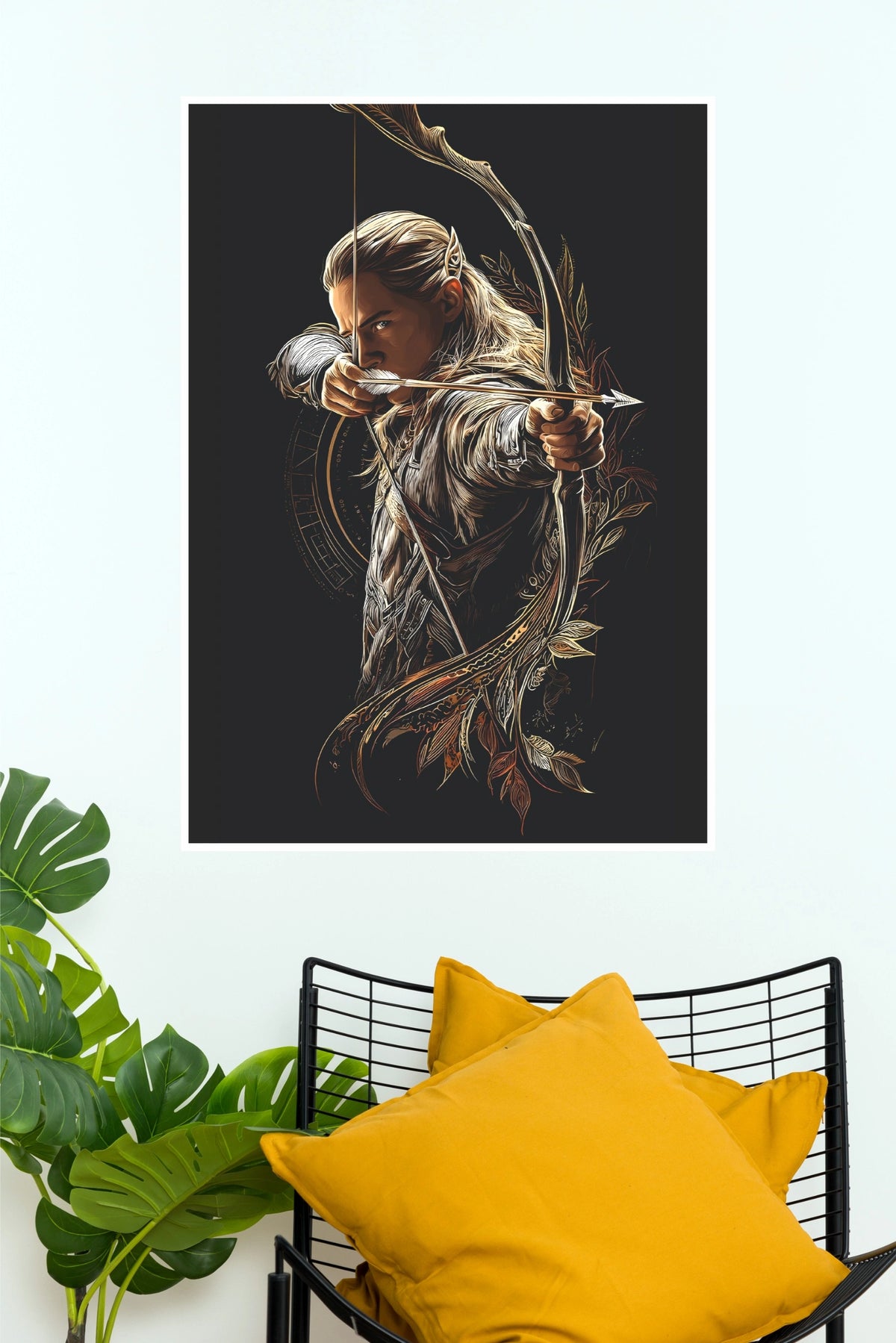 Legolas Archer Poster – Lord of the Rings Fantasy Wall Art (Hollywood Poster)