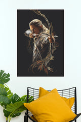 Legolas Archer Poster – Lord of the Rings Fantasy Wall Art (Hollywood Poster)