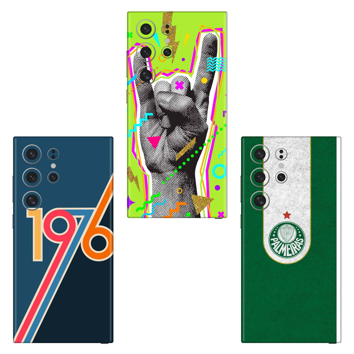 Combo 142 Mobile Skin Pack Of 3 Combo
