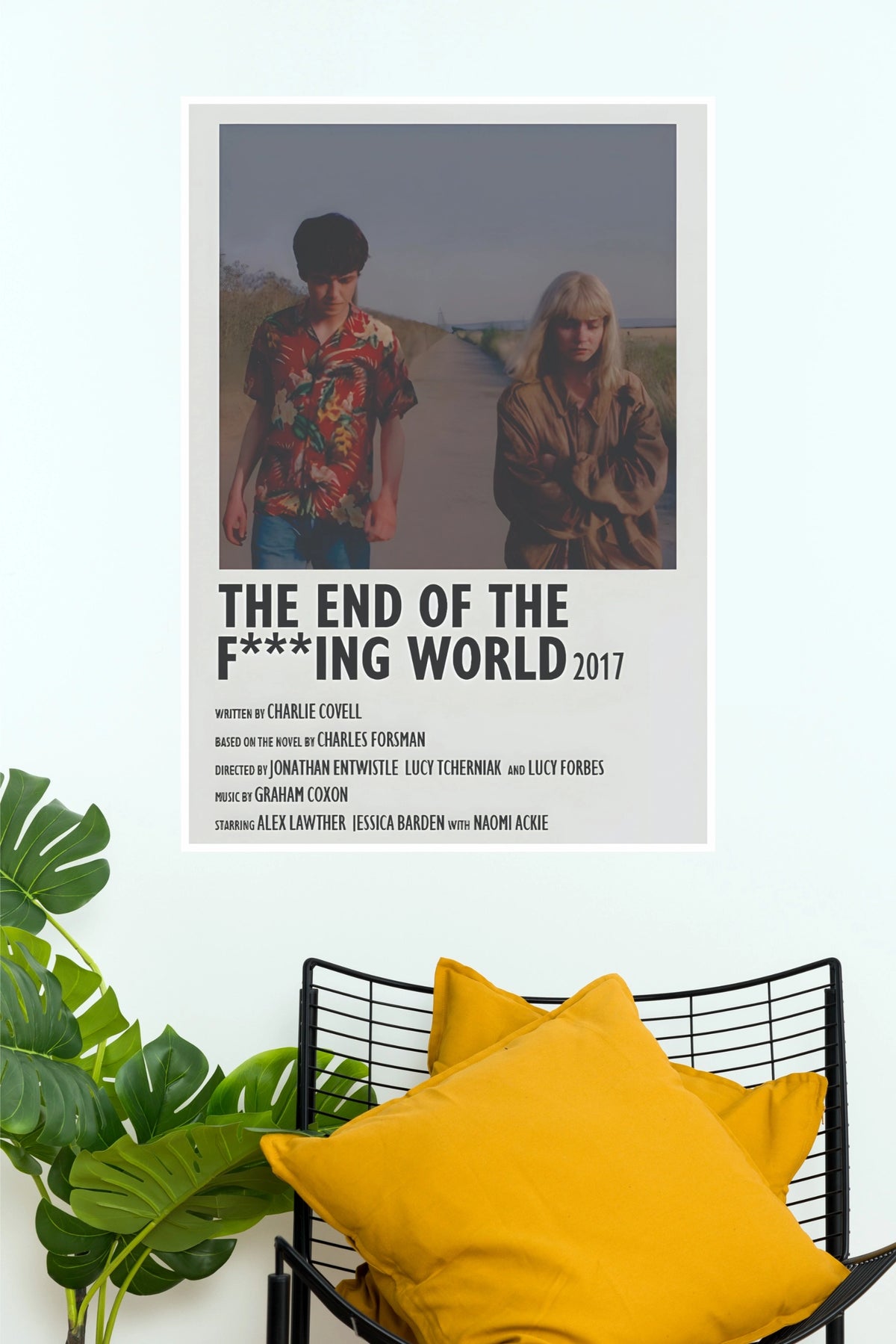 The End of the F*ing World (2017) Movie Poster | Minimal TV Series Wall Art** (Hollywood Poster)