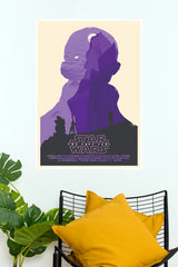 Luke Skywalker Star Wars Poster | Minimalist Galactic Wall Art (Hollywood Poster)