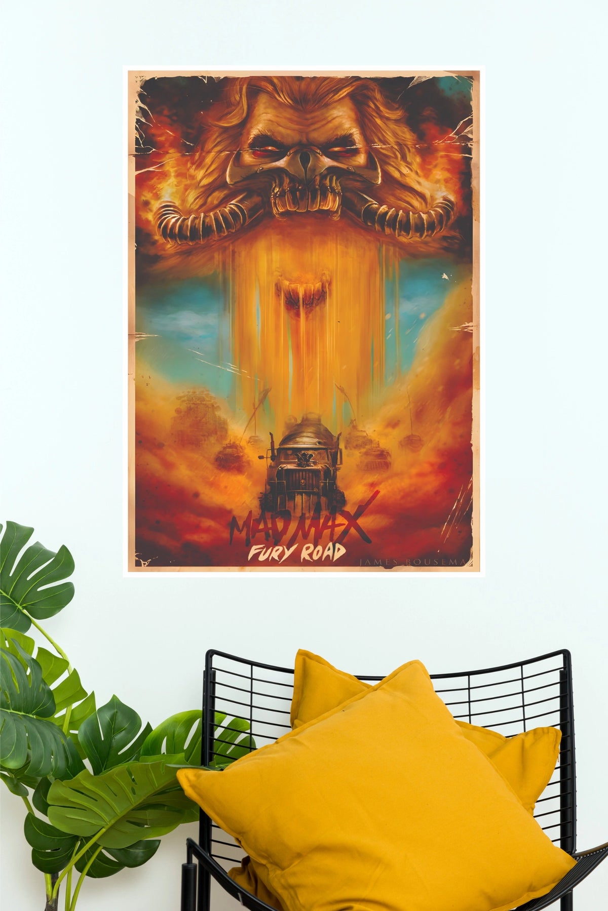 Mad Max: Fury Road Poster | Apocalyptic Action Movie Wall Art (Hollywood Poster)