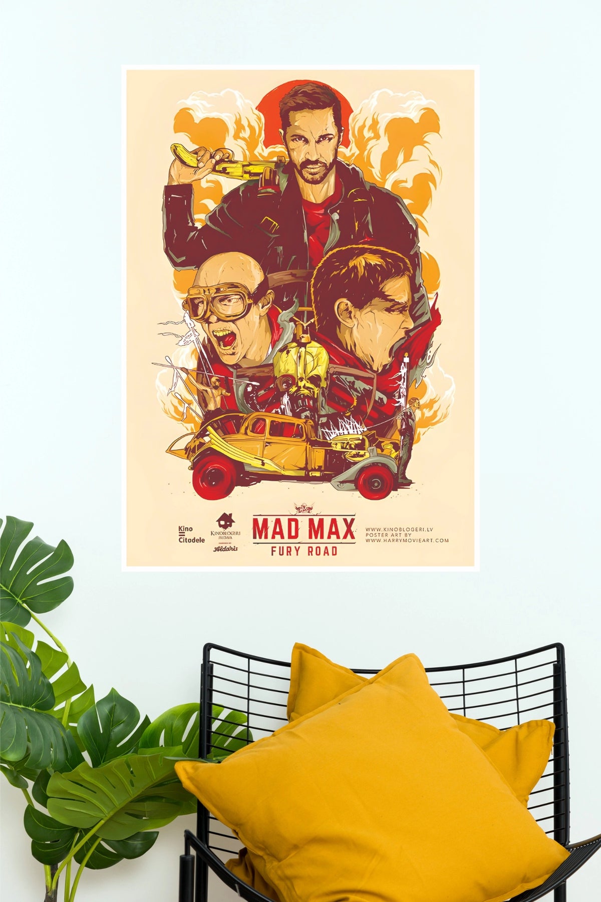 Mad Max: Fury Road Movie Poster | Post-Apocalyptic Action Film Wall Art (Hollywood Poster)