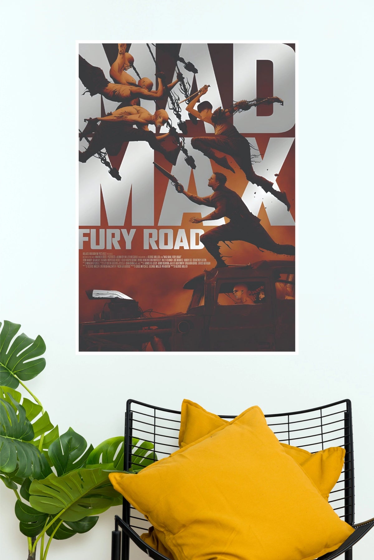 Mad Max Fury Road Poster – Action Movie Wall Art | Apocalyptic Car & Adventure Decor (Hollywood Poster)