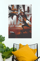 Mad Max Fury Road Poster – Action Movie Wall Art | Apocalyptic Car & Adventure Decor (Hollywood Poster)