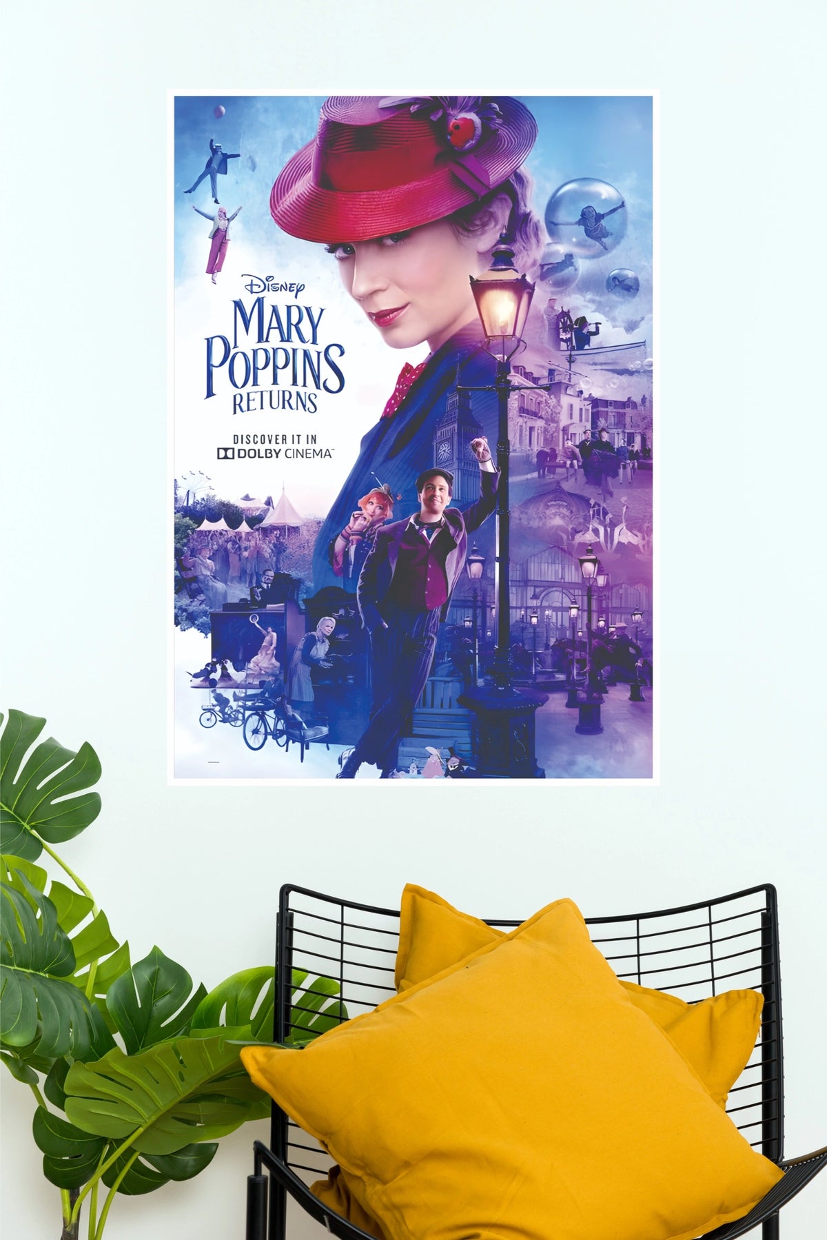 Mary Poppins Returns Movie Poster – Magical Disney Wall Art (Hollywood Poster)