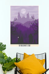 Harry Potter and the Philosopher’s Stone Poster – Hogwarts Fantasy Movie Wall Art (Hollywood Poster)