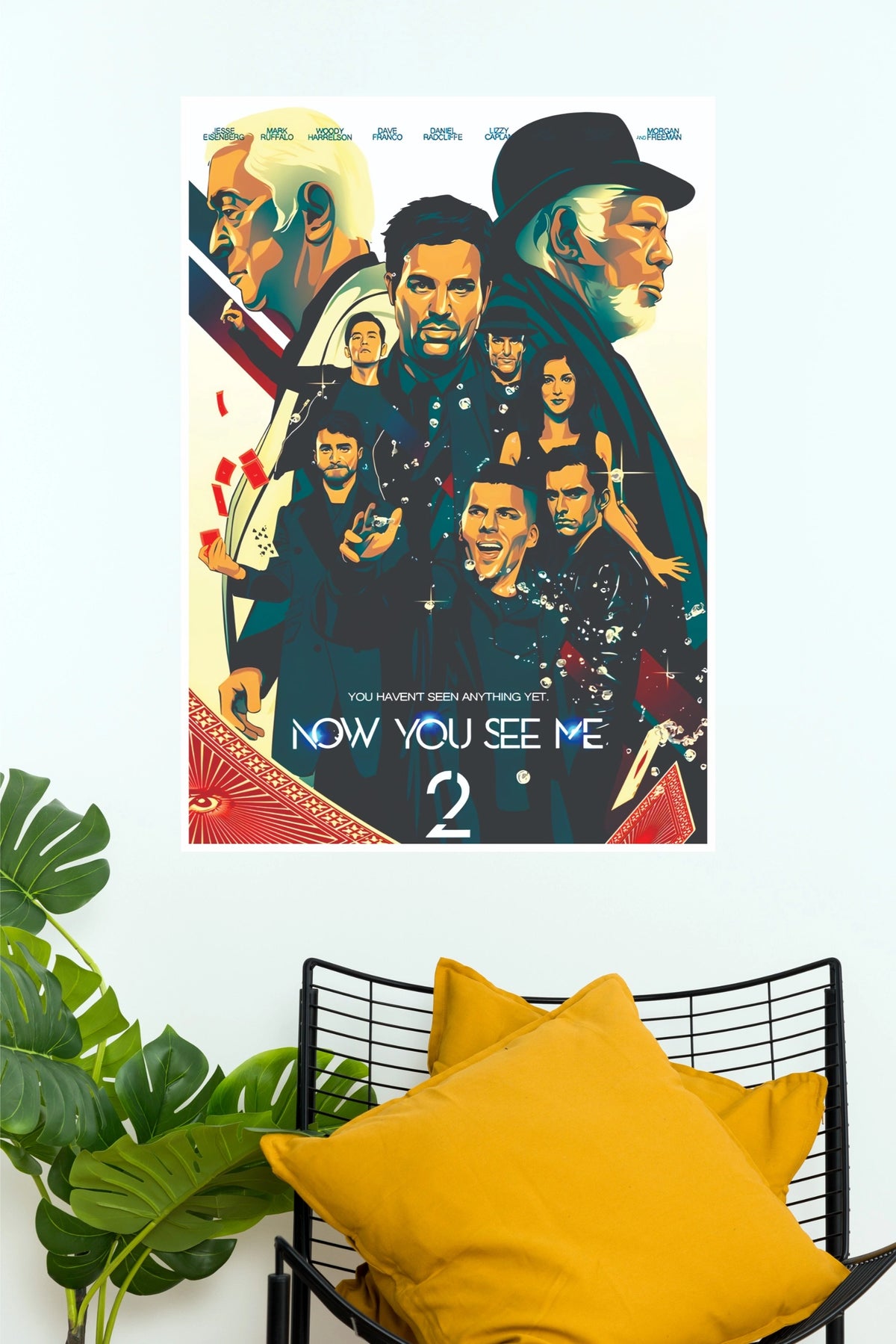 Now You See Me 2 Movie Poster – Stylish Magic Heist Wall Art (Hollywood Poster)