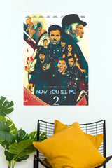 Now You See Me 2 Movie Poster – Stylish Magic Heist Wall Art (Hollywood Poster)