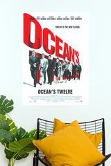 Ocean's Twelve Movie Poster – Stylish Heist Wall Art | Hollywood Crime Movie Decor (Hollywood Poster)