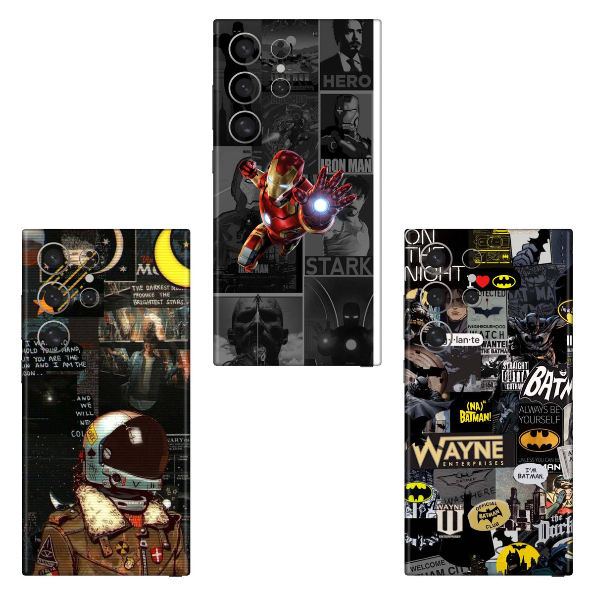 Combo 149 Mobile Skin Pack Of 3 Combo