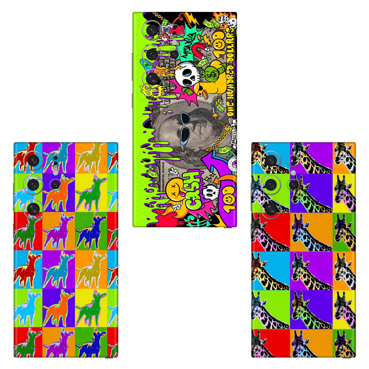 Combo 14 Mobile Skin Pack Of 3 Combo