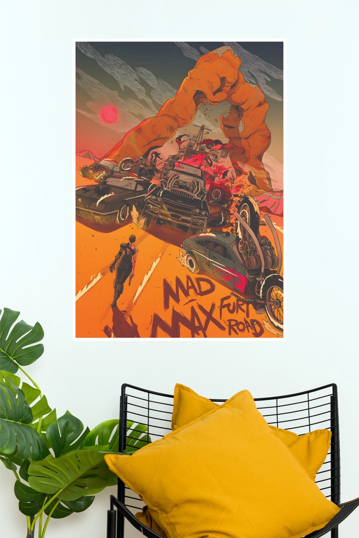 Rage Riders Retro Motorcycle Action Poster (Hollywood Poster)