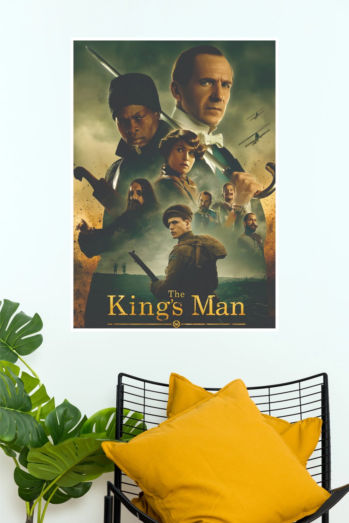The King's Man Movie Poster – Vintage Action & Spy Wall Art (Hollywood Poster)