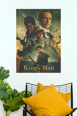 The King's Man Movie Poster – Vintage Action & Spy Wall Art (Hollywood Poster)