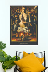 Ready or Not (2019) Horror Comedy Movie Poster – Premium Paper Wall Art Print (Hollywood Poster)