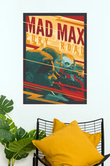 Mad Max: Fury Road Retro Illustrated Paper Wall Poster (Hollywood Poster)