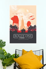 Rogue One: A Star Wars Story Classic Cast Graphic Paper Wall Poster  (Hollywood Poster)