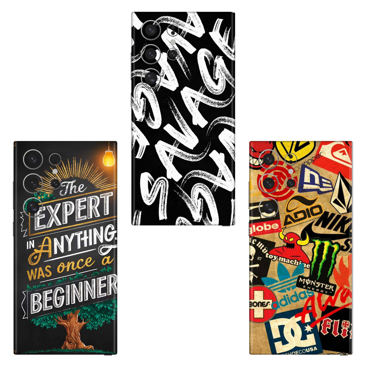 Combo 155 Mobile Skin Pack Of 3 Combo