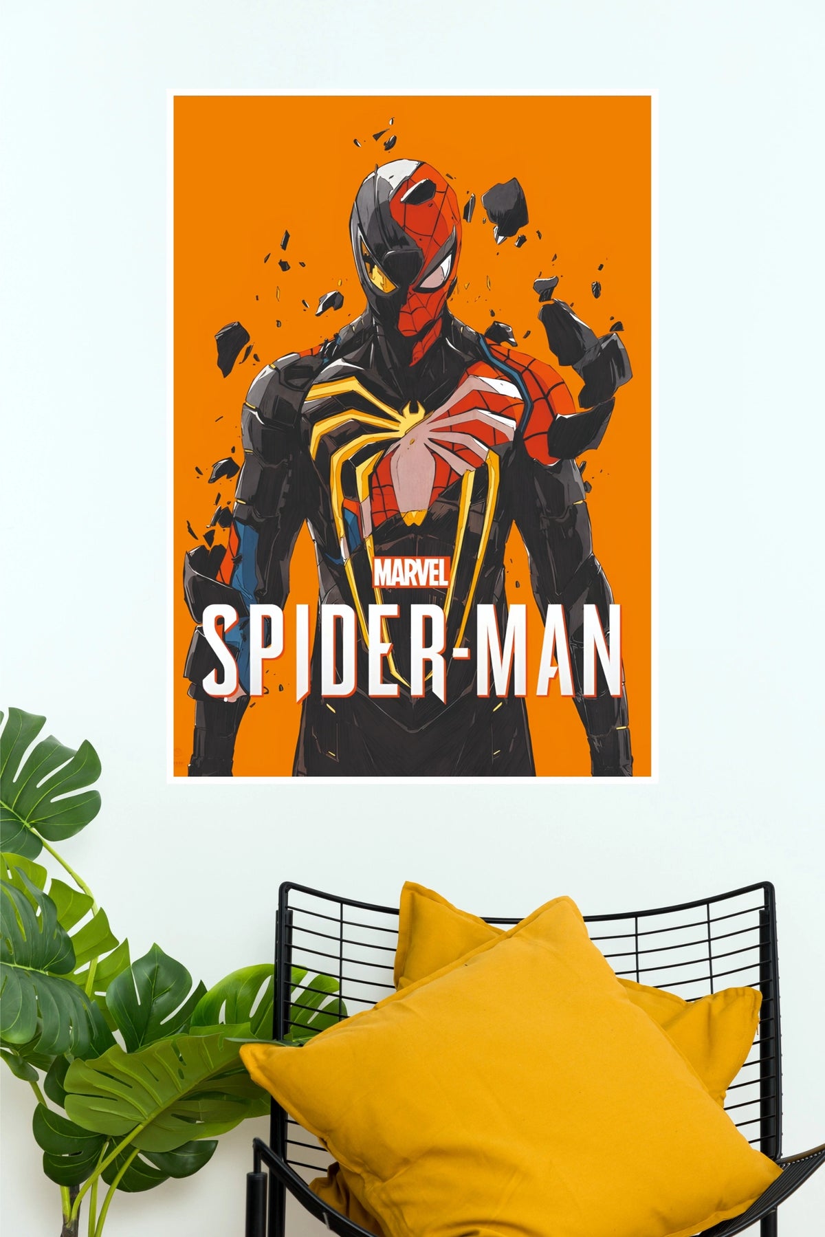 Marvel's Spider-Man 2 Anti-Veno-Symbiote Suit Paper Poster (Hollywood Poster)